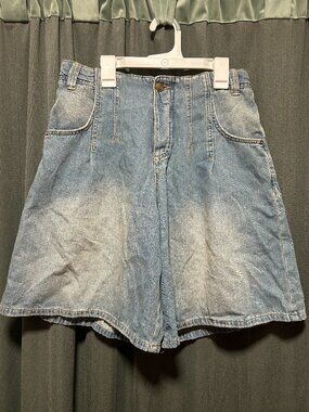 Free People Loose Denim Shorts